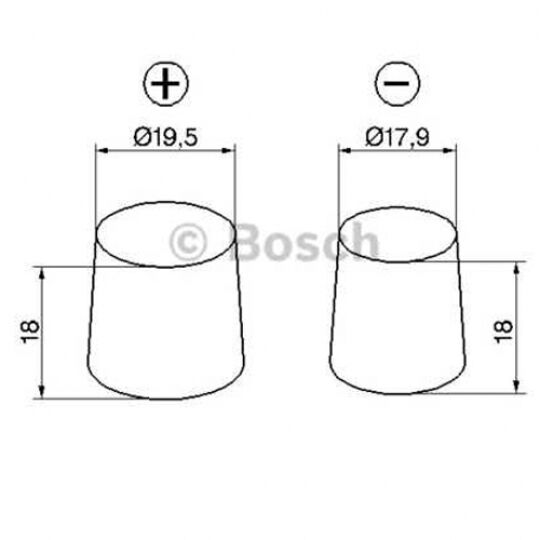 Автомобильный аккумулятор BOSCH Silver Plus (S5013) 100Ач Автомобильный аккумулятор BOSCH Silver Plus (S5013) 100Ач
