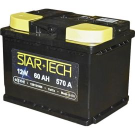Автомобильный аккумулятор STARTECH 6СТ-60 (12B130060) 60Ач, 570 A (EN), правый+