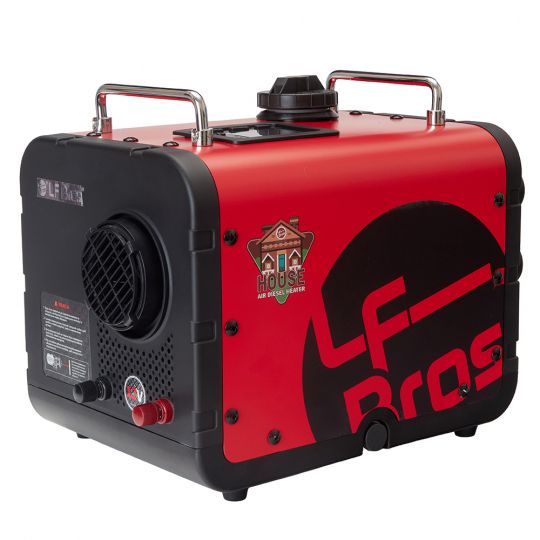 LF Bros Автономний дизельний обігрівач в корпусі 12/220В для автомобіля та приміщень ES5.0 N2E, 5000Вт [4 отвори]