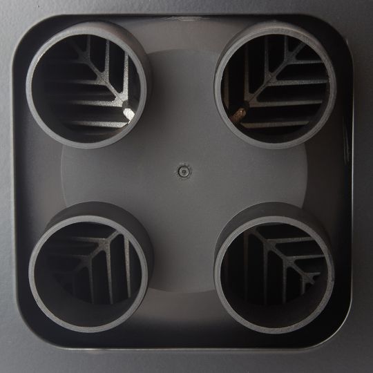 LF Bros Автономний дизельний обігрівач в корпусі 12В для автомобіля та приміщень EX5.0, 5000Вт [4 отвори]