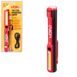 Voin Переносна лампа VL-102 3W-COB+3W XPE/АКБ1200mAh/магніт/інд. заряда