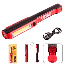 Voin Переносна лампа VL-102 3W-COB+3W XPE/АКБ1200mAh/магніт/інд. заряда