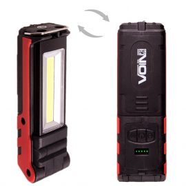 Voin Переносна лампа VL-106 5W-COB+2x3W XPE/Power Bank 2000mAh/магніт/інд. заряда