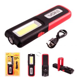 Voin Переносна лампа VL-109 5W-COB+3W XPE/Power Bank 2000mAh/магніт/інд. заряда