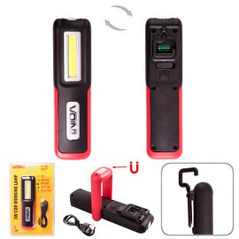 Voin Переносна лампа VL- 99 3W-COB+3W XPE/АКБ1200mAh/магніт/інд. заряда