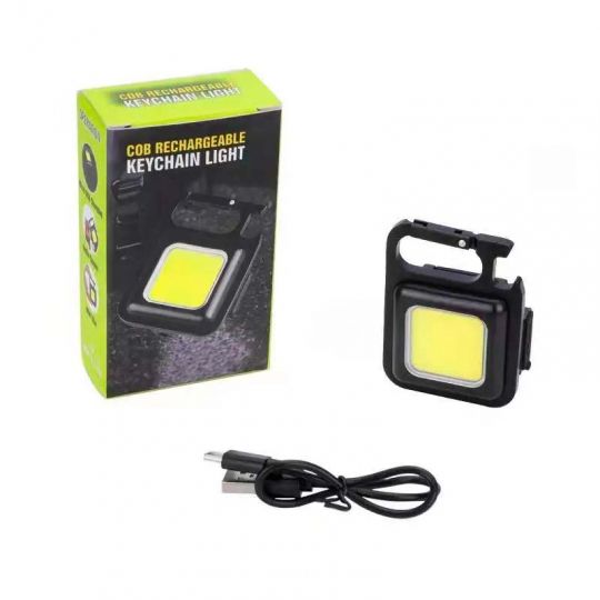 Ліхтар портативний з карабіном та магнітом Light COB LED Ліхтар портативний з карабіном та магнітом Light COB LED