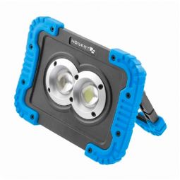 HOGERT Фонарь (Прожектор) светодиодный аккумуляторный с функцией Повербанк (Польша)