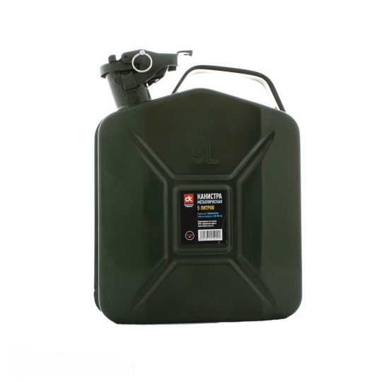 DK Канистра металлическая, канистра для бензина 5л.
