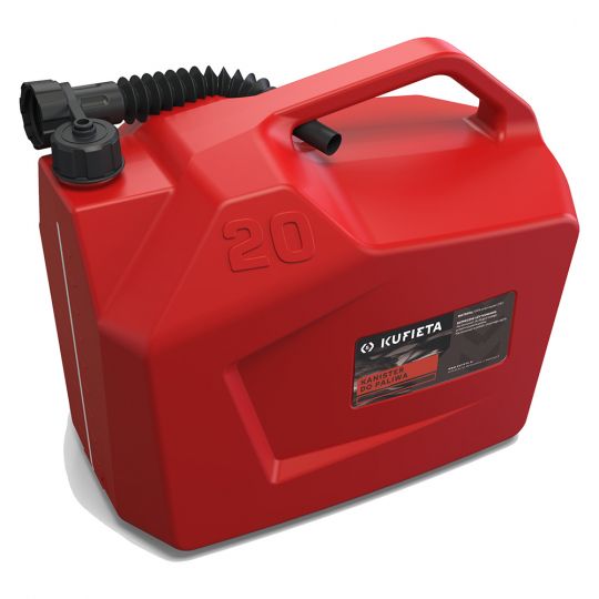 Kufieta Канистра пластиковая, канистра для бензина 20л.
