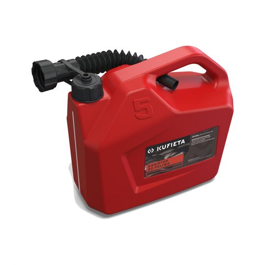 Kufieta Канистра пластиковая, канистра для бензина 5л.