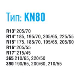 DK481-KN80 Цепи противоскольжения для колёс