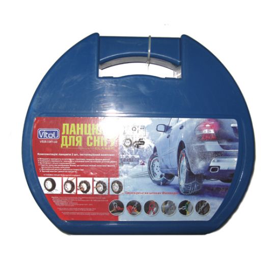 Vitol KN 60 Цепи противоскольжения для колёс (12мм)