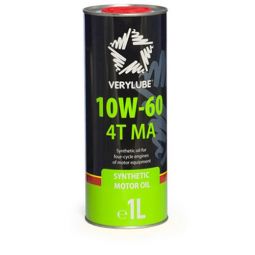 VERYLUBE 10W-60 4Т MA синтетическое моторное масло VERYLUBE 10W-60 4Т MA синтетическое моторное масло