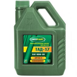 OILRIGHT ТАД-17 80W-90 GL-5 минеральное трансмиссионное масло