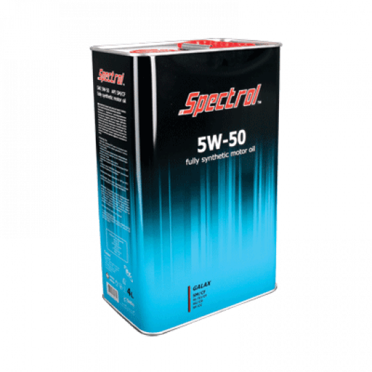 Spectrol Galax 5W-50 SM/CF синтетическое моторное масло Spectrol Galax 5W-50 SM/CF синтетическое моторное масло