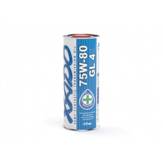 XADO Atomic Oil 75W-80 GL-4 полусинтетическое трансмиссионное масло (1л)