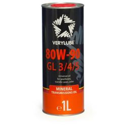 VERYLUBE 80W-90 GL 3/4/5 минеральное трансмиссионное масло (1л)