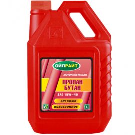 OILRIGHT ПРОПАН-БУТАН 15W-40 SG/CD минеральное моторное масло