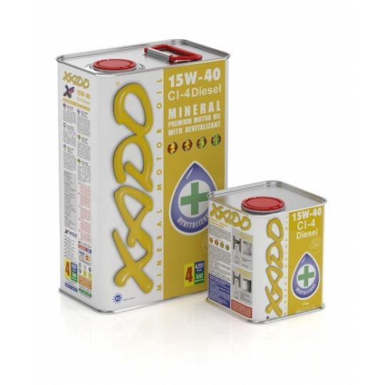 XADO Atomic Oil 15W-40 CI-4 Diesel минеральное моторное масло (1л) XADO Atomic Oil 15W-40 CI-4 Diesel минеральное моторное масло (1л)