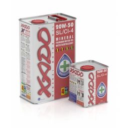 XADO Atomic Oil 20W-50 SL/CI-4 минеральное моторное масло (20л) XADO Atomic Oil 20W-50 SL/CI-4 минеральное моторное масло (20л)