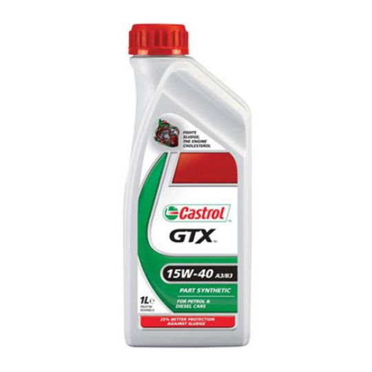 Castrol GTX 15W-40 A3/B3 минеральное моторное масло