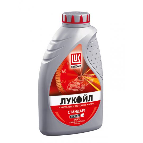 LUKOIL Standart 15W-40 SF/CC минеральное моторное масло LUKOIL Standart 15W-40 SF/CC минеральное моторное масло