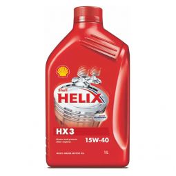 SHELL HELIX HX3 15W-40 минеральное моторное масло SHELL HELIX HX3 15W-40 минеральное моторное масло