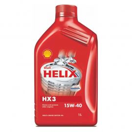 SHELL HELIX HX3 15W-40 минеральное моторное масло