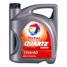 TOTAL QUARTZ 5000 15W-40 SL/CF минеральное моторное масло