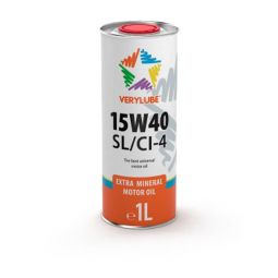 VERYLUBE 15W-40 SL/CI-4 минеральное моторное масло (1л) VERYLUBE 15W-40 SL/CI-4 минеральное моторное масло (1л)