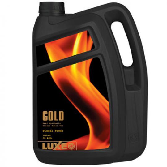 LUXЕ GOLD Diesel Power 10W-40 CI-4/SL полусинтетическое моторное масло