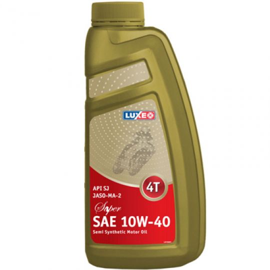 LUXЕ Super 4Т полусинтетическое моторное масло для 4-х тактных двигателей LUXЕ Super 4Т полусинтетическое моторное масло для 4-х тактных двигателей