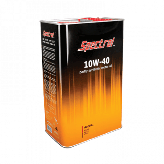 Spectrol Global 10W-40 SJ/CF частично синтетическое моторное масло Spectrol Global 10W-40 SJ/CF частично синтетическое моторное масло