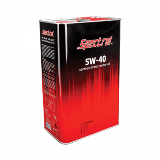 Spectrol Capital 5W-40 SL/CF полусинтетическое моторное масло