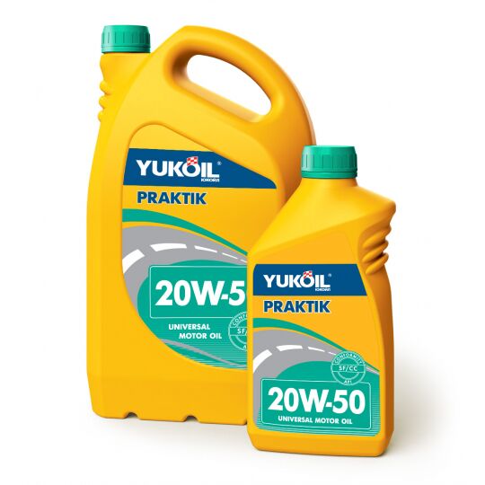 YUKOIL PRAKTIK 20W-50 SF/CC минеральное моторное масло