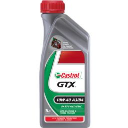 Castrol GTX 10W-40 A3/B3 полусинтетическое моторное масло Castrol GTX 10W-40 A3/B3 полусинтетическое моторное масло