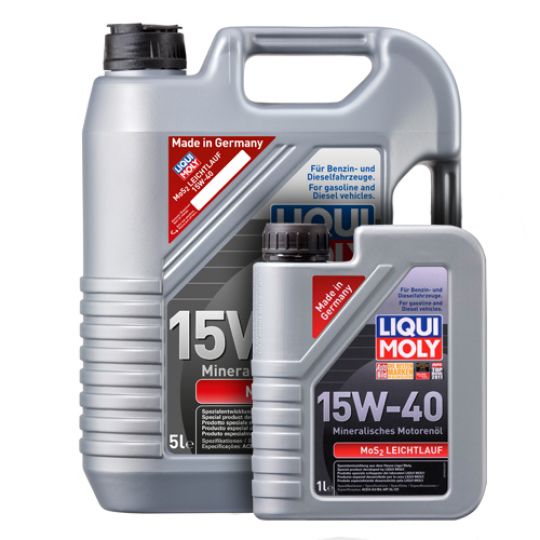 Liqui Moly MoS2 Leichtlauf 15W-40 SF/SL минеральное моторное масло Liqui Moly MoS2 Leichtlauf 15W-40 SF/SL минеральное моторное масло