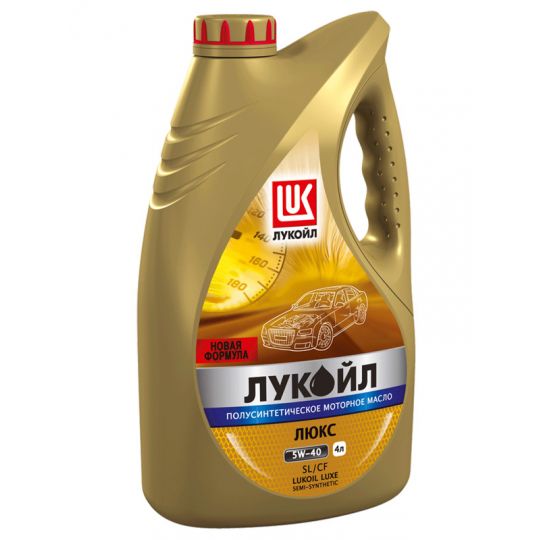 LUKOIL Luxe 5W-40 SL/CF полусинтетическое моторное масло LUKOIL Luxe 5W-40 SL/CF полусинтетическое моторное масло