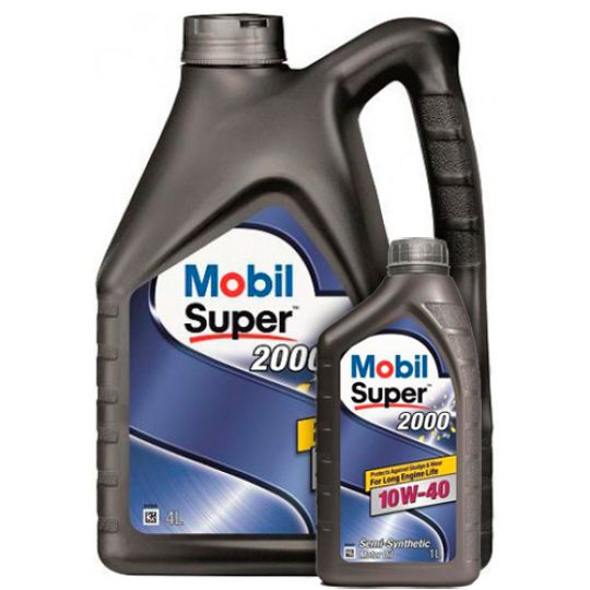 Mobil Super™ 2000 X1 10W-40 SL/CF полусинтетическое моторное масло