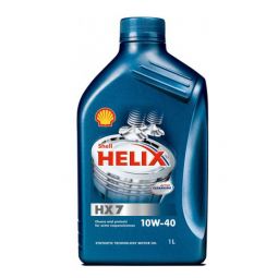 SHELL HELIX HX7 10W-40 полусинтетическое моторное масло SHELL HELIX HX7 10W-40 полусинтетическое моторное масло