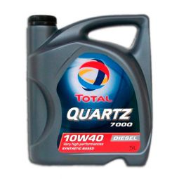TOTAL QUARTZ 7000 DIESEL 10W-40 SL/CF полусинтетическое моторное масло