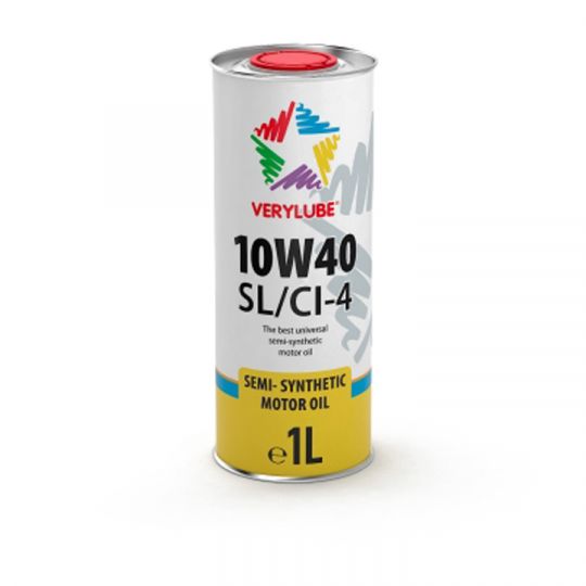 VERYLUBE 10W-40 SL/CI-4 полусинтетическое моторное масло (1л)