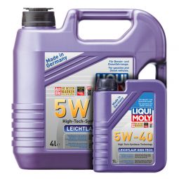 Liqui Moly Leichtlauf High Tech 5W-40 SN/CF синтетическое моторное масло Liqui Moly Leichtlauf High Tech 5W-40 SN/CF синтетическое моторное масло