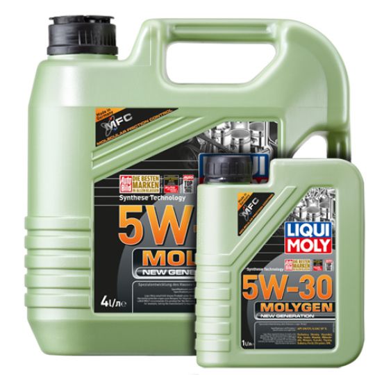 Liqui Moly Molygen New Generation 5W-30 SN синтетическое моторное масло Liqui Moly Molygen New Generation 5W-30 SN синтетическое моторное масло