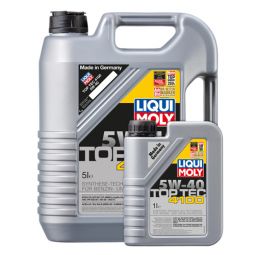 Liqui Moly Top Tec 4100 5W-40 SN/CF синтетическое моторное масло Liqui Moly Top Tec 4100 5W-40 SN/CF синтетическое моторное масло