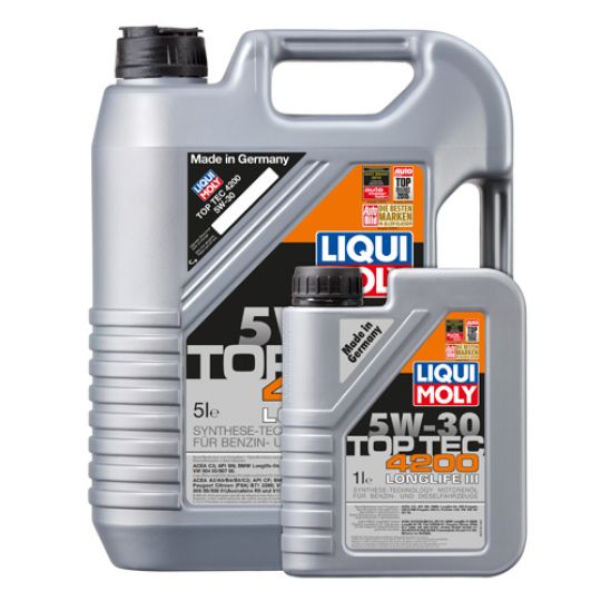 Liqui Moly Top Tec 4200 5W-30 SM/CF синтетическое моторное масло