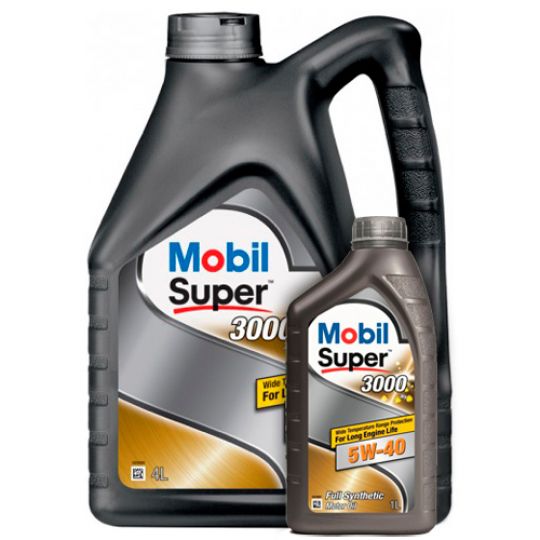 Mobil Super™ 3000 X1 5W-40 SN/CF синтетическое моторное масло MS-3000 ...
