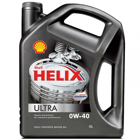 SHELL HELIX ULTRA 0W-40 синтетическое моторное масло
