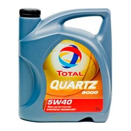 TOTAL QUARTZ 9000 5W-40 SN/CF синтетическое моторное масло