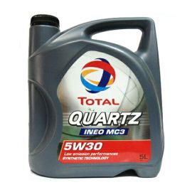 TOTAL QUARTZ INEO MC3 5W-30 SN/CF синтетическое моторное масло